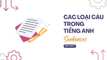 Các loại câu trong tiếng Anh (Sentences)