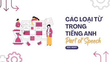 Các từ loại cơ bản trong tiếng Anh (part of speech)